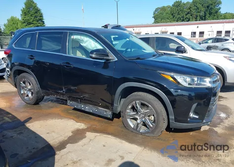 2019 Toyota Highlander Limited/Ltd Platinum z USA, uszkodzony, nr VIN 5TDYZRFH1KS293398